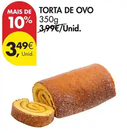 Pingo Doce Torta de ovo promoção