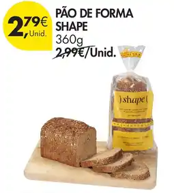 Pingo Doce Pão de forma shape promoção
