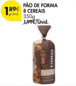 Pingo Doce Pão de forma 8 cereais promoção