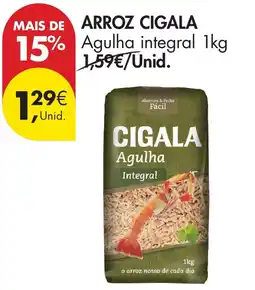 Pingo Doce Arroz cigala agulha integral promoção