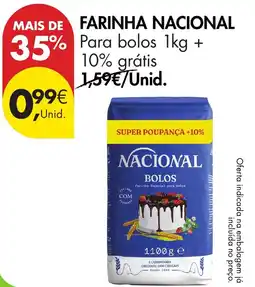 Pingo Doce Farinha nacional bolos promoção