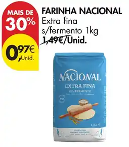 Pingo Doce Farinha nacional extra fina sem fermento promoção