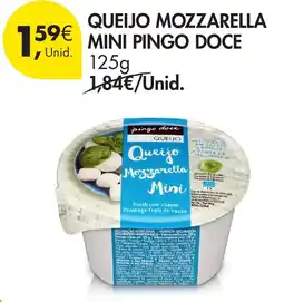 Pingo Doce Pingo Doce queijo mozzarella mini promoção