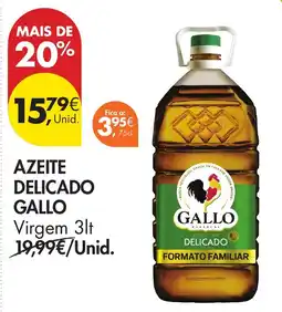 Pingo Doce azeite delicado gallo promoção