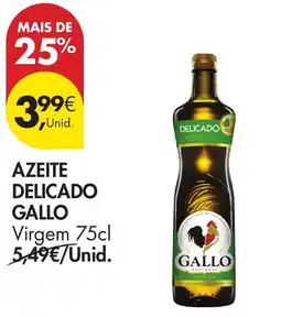 Pingo Doce azeite delicado gallo promoção