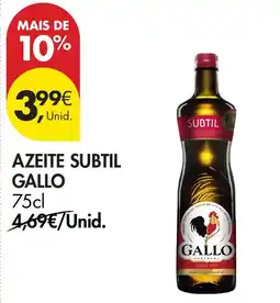 Pingo Doce azeite subtil gallo promoção