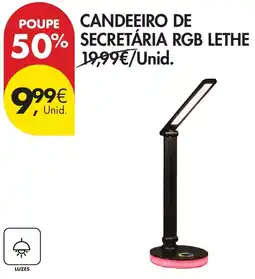 Pingo Doce Candeeiro de secretária rgb lethe promoção