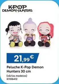 Toys R Us K-pop demon huntres - peluche 30 cm promoção