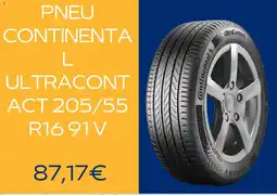 Norauto Pneu continental ultracontAct 205/55 R16 91V promoção