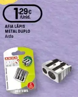 Intermarché Afia lapis metal duplo arda promoção