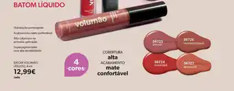 O Boticário Batom volumão líquido promoção