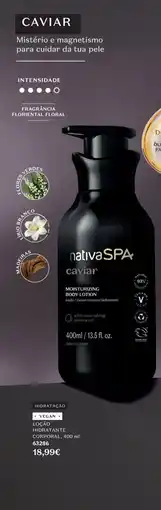 O Boticário Native spa caviar promoção