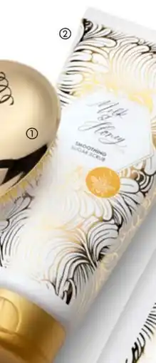 Oriflame Esfoliante Açúcar Suavizante Milk & Honey Gold promoção