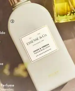 Oriflame Loção Mãos e Corpo Limão e Verbena Essence & Co. promoção