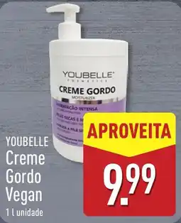ALDI Youbelle creme gordo vegan promoção