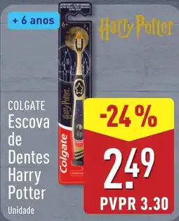 ALDI colgate escova de dentes harry potter promoção