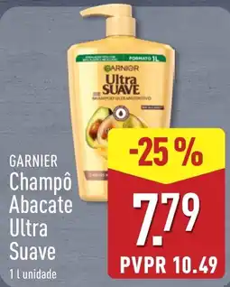 ALDI garnier champô abacate ultra suave promoção