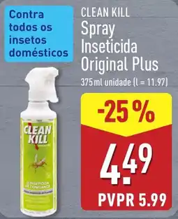 ALDI clean kill spray inseticida original plus promoção