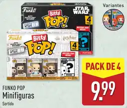 ALDI Funko Pop Minifiguras Sortido promoção