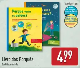 ALDI Livro dos Porquês promoção