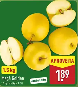 ALDI Maçã Golden promoção