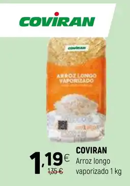 Coviran coviran arroz longo vaporizado promoção