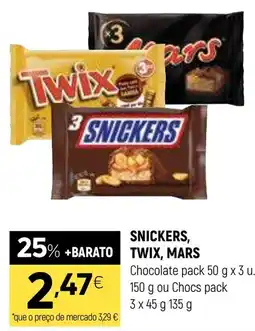 Coviran snickers, twix, mars promoção
