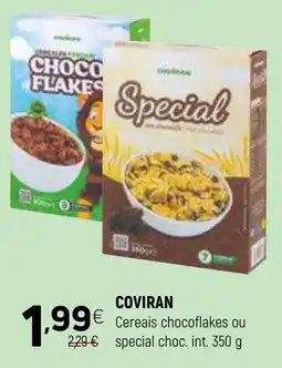 Coviran coviran cereais chocoflakes ou special choc promoção