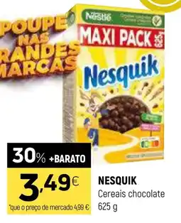 Coviran Nesquik cereais chocolate promoção