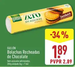 ALDI Gullón Bolachas Recheadas de Chocolate promoção