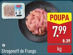 ALDI Strogonoff de Frango promoção