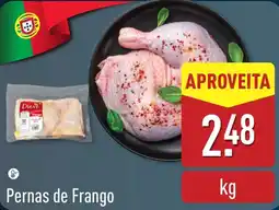 ALDI Pernas de frango promoção