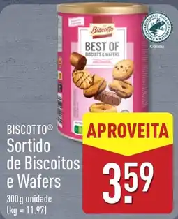 ALDI Biscotto sortido de biscoitos e wafers promoção