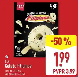 ALDI Gelado Filipinos promoção