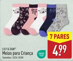 ALDI Meias para Criança promoção