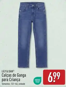 ALDI Calças de Ganga para Criança promoção