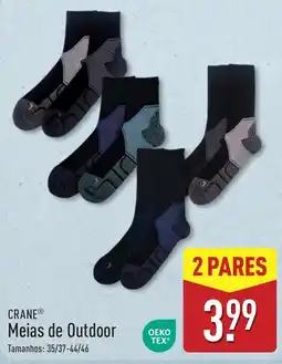 ALDI Crane meias de outdoor promoção