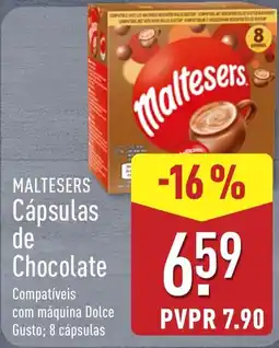ALDI Maltesers Cápsulas de Chocolate promoção
