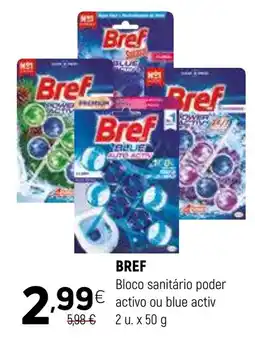 Coviran Bref bloco sanitário poder activo ou blue activ promoção
