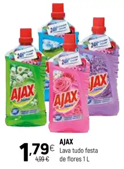 Coviran Ajax Lava tudo feste de flores promoção