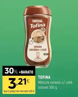Coviran Tofina mistura cereais c/ café solúvel promoção