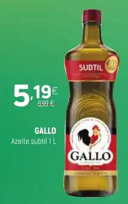 Coviran Azeite subtil gallo promoção
