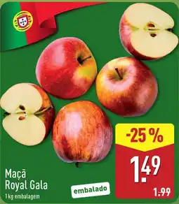 ALDI Maçã Royal Gala promoção