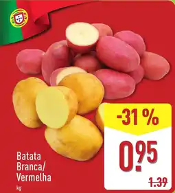 ALDI Batata Branca/Vermelha promoção