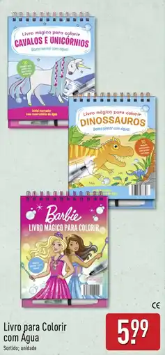 ALDI Livro para colorir com água promoção