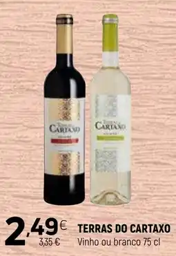 Coviran Terras do cartaxo vinho ou branco promoção