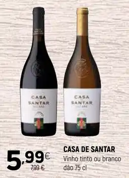Coviran Casa de Santar vinho tinto ou branco promoção