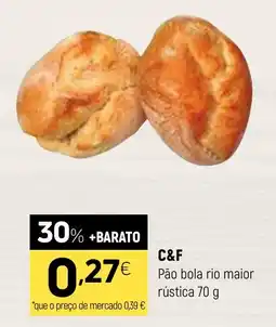 Coviran Pão bola rio maior rústica promoção