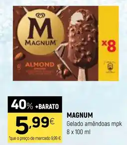 Coviran magnum gelado amêndoas promoção