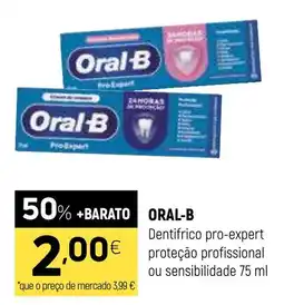 Coviran oral-b dentífrico pro-expert proteção profissional ou sensibilidade promoção